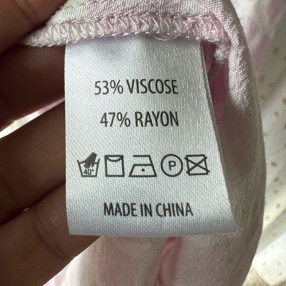 Cinnamon Girl Hawaii Sleeveless Geometric Racer Back V Neck Flowy Mini Dress XS - Picture 5 of 6